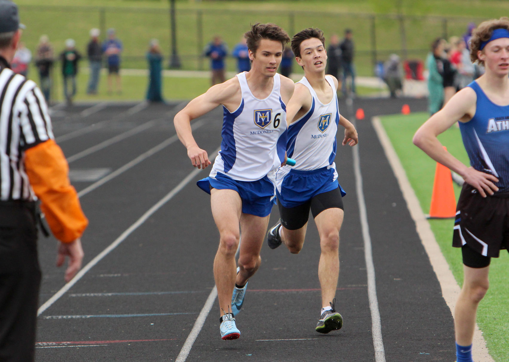 Division 3 track and field sectionals at Cameron 5-23-19